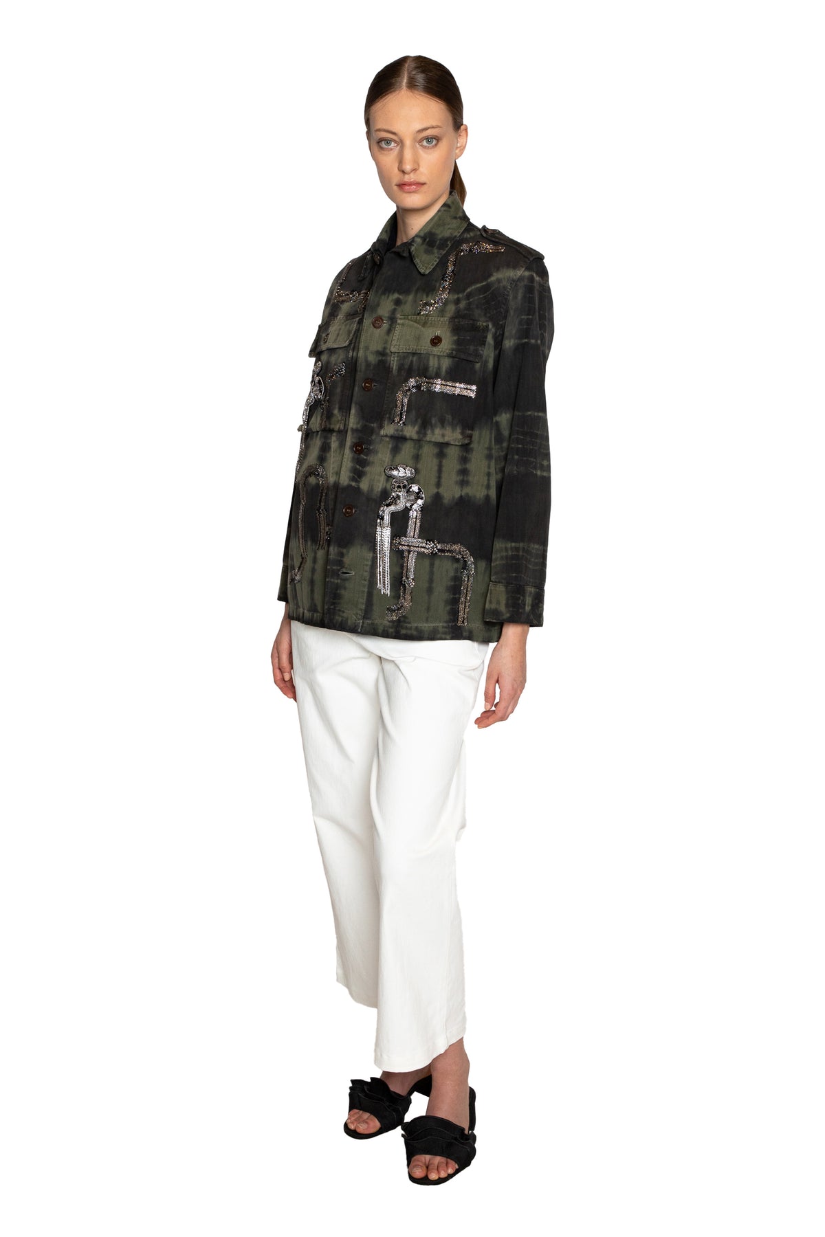 'PIPE DOWN' FRENCH MILITARY JACKET - - Libertine
