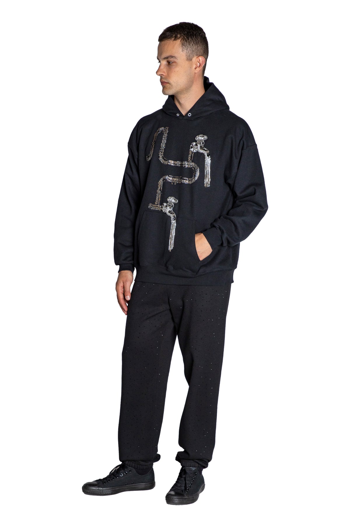 'PIPE DOWN' HOODIE - - Libertine