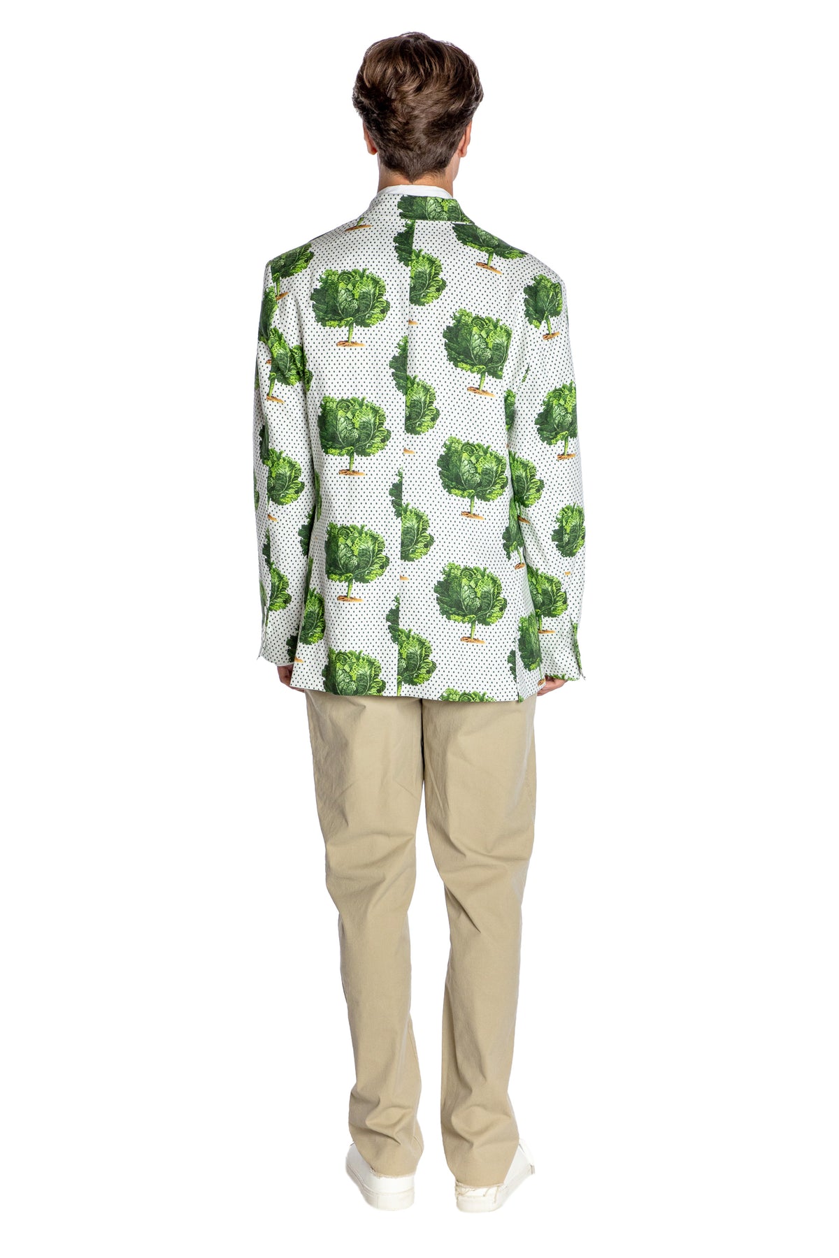 'LETTUCE DANCE TO THE BEET' DOUBLE BREASTED JACKET - - Libertine