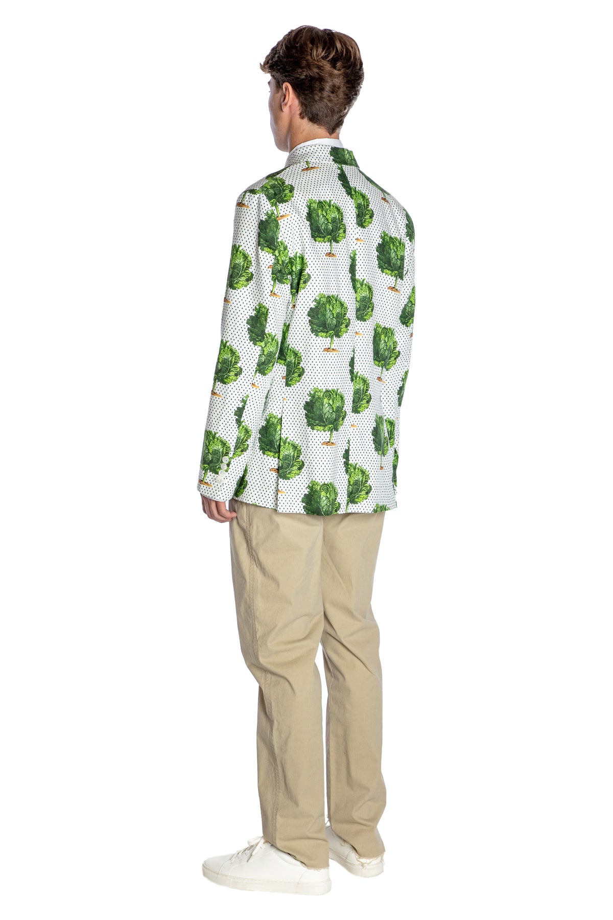 'LETTUCE DANCE TO THE BEET' DOUBLE BREASTED JACKET - - Libertine
