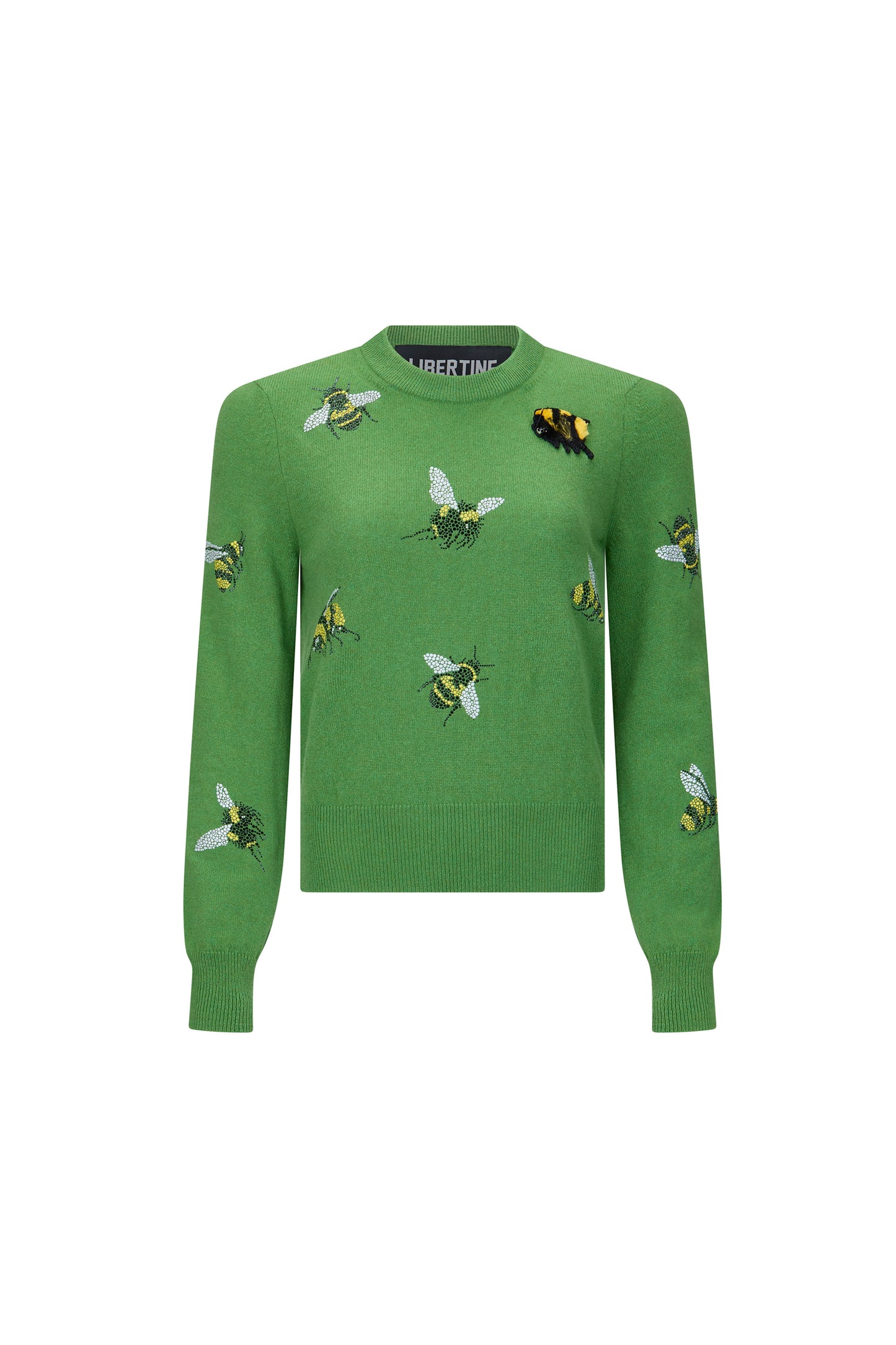'BUZZ OFF' SHRUNKEN PULLOVER SWEATER - - Libertine
