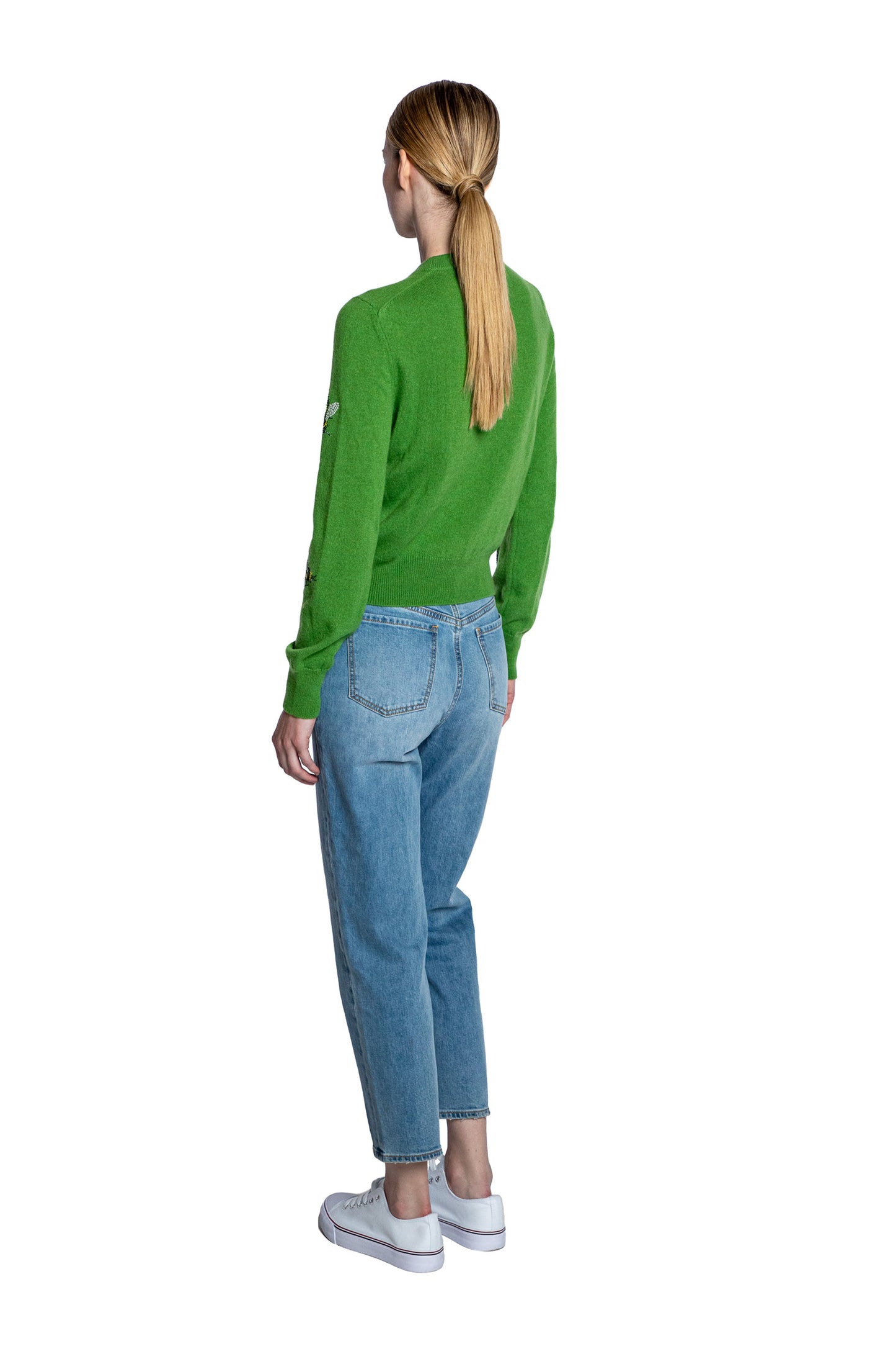 'BUZZ OFF' SHRUNKEN PULLOVER SWEATER - - Libertine