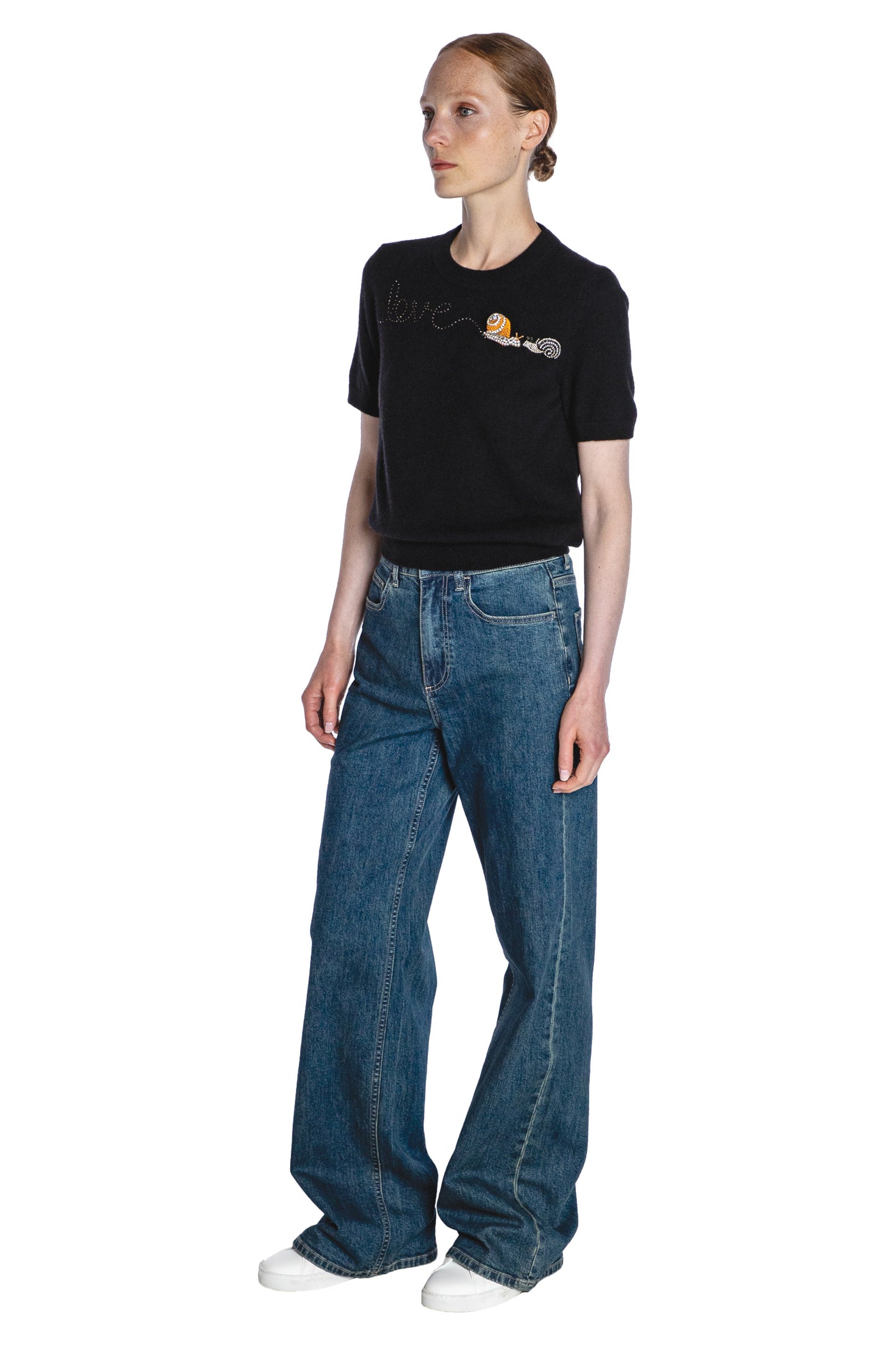 'SNAIL LOVE' SHORT SLEEVE PULLOVER - - Libertine