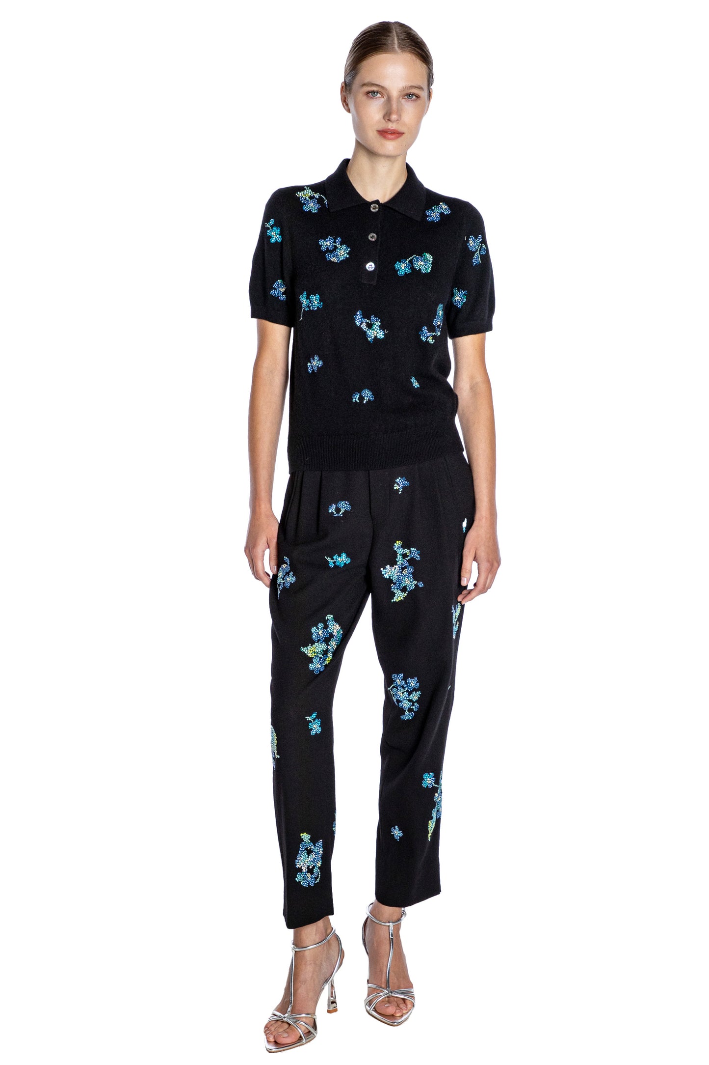 'BLUEBELL LANE' POLO SWEATER - - Libertine