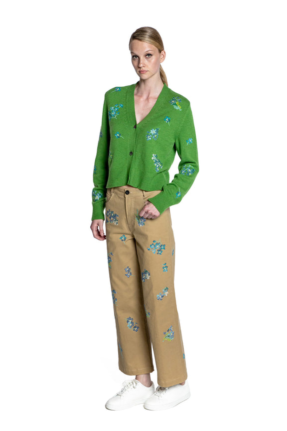 'BLUEBELL LANE' SHRUNKEN CARDIGAN - - Libertine