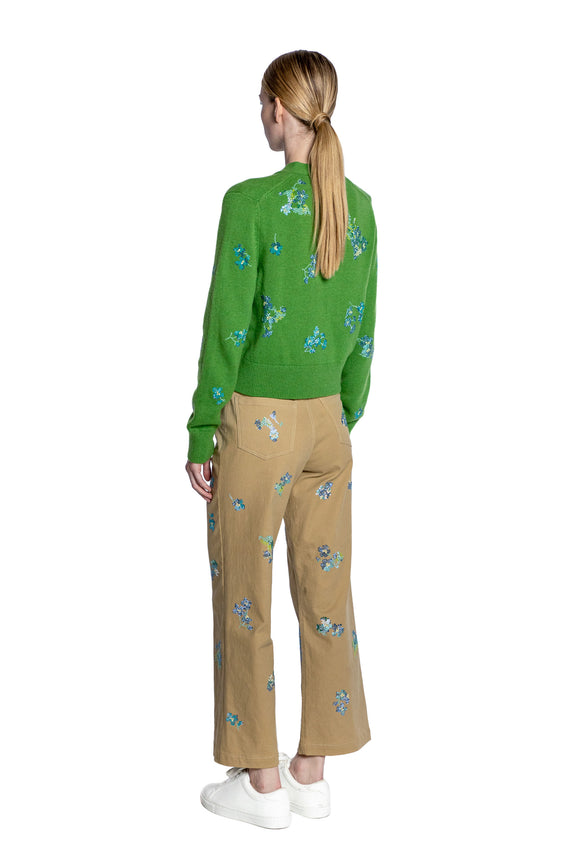 'BLUEBELL LANE' SHRUNKEN CARDIGAN - - Libertine