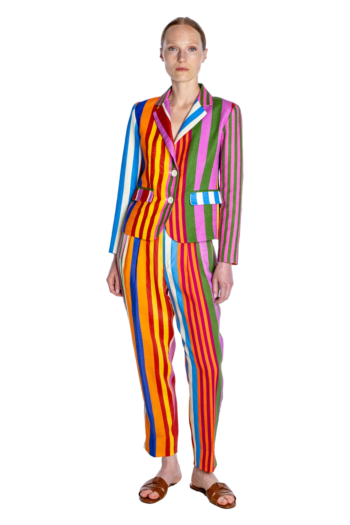 'TANGIER STRIPE' CLASSIC JACKET - - Libertine