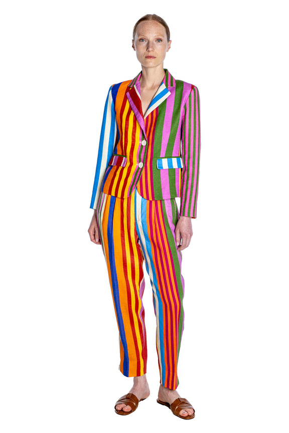 'TANGIER STRIPE' CLASSIC JACKET - - Libertine
