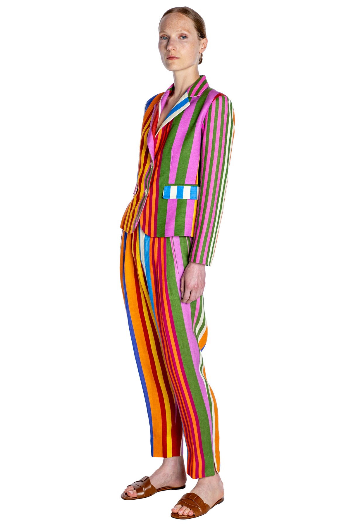 'TANGIER STRIPE' CLASSIC JACKET - - Libertine