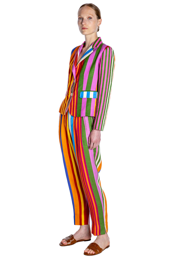 'TANGIER STRIPE' CLASSIC JACKET - - Libertine