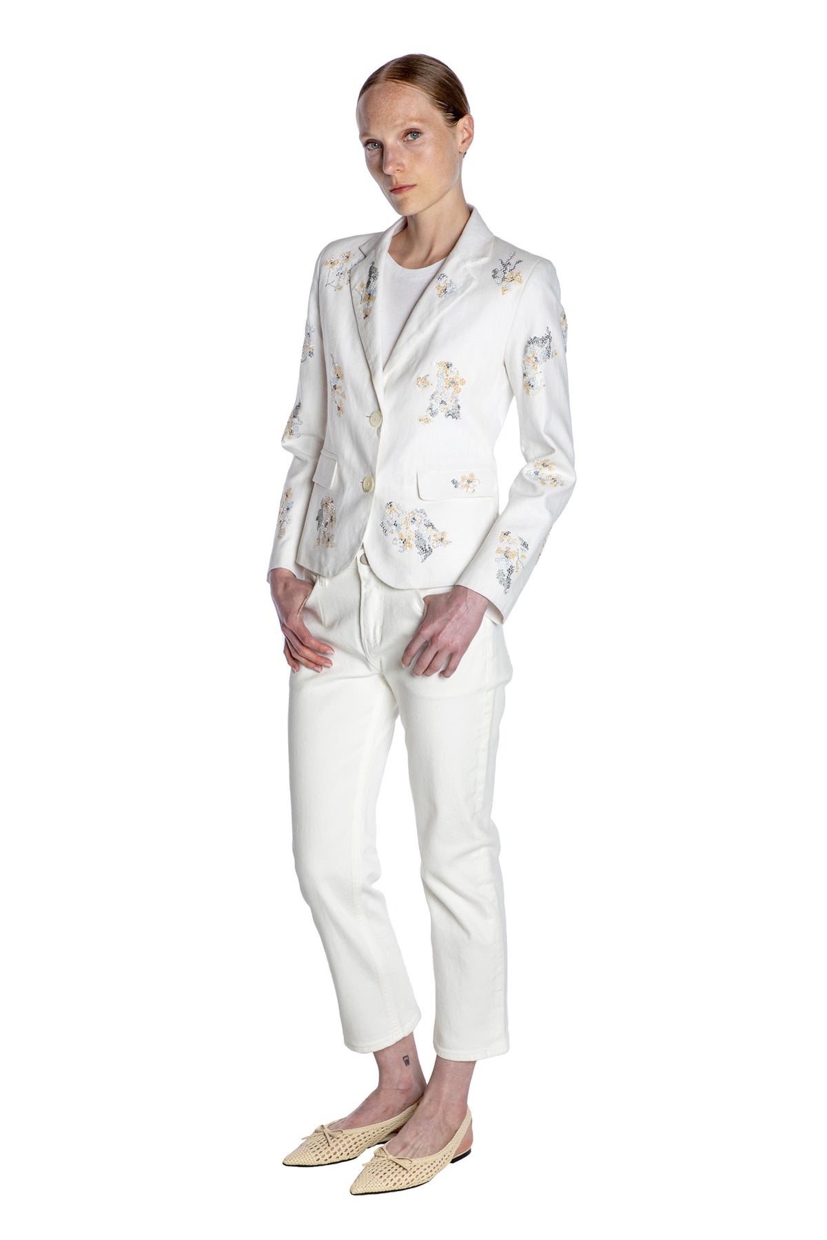 'PORCELAIN GARDEN' CLASSIC JACKET - - Libertine
