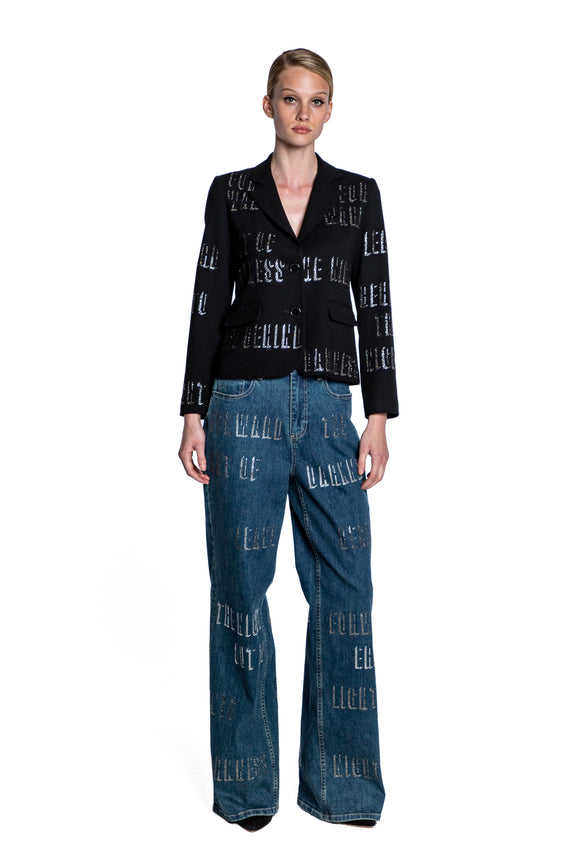 'INTO THE LIGHT' CLASSIC JACKET - - Libertine