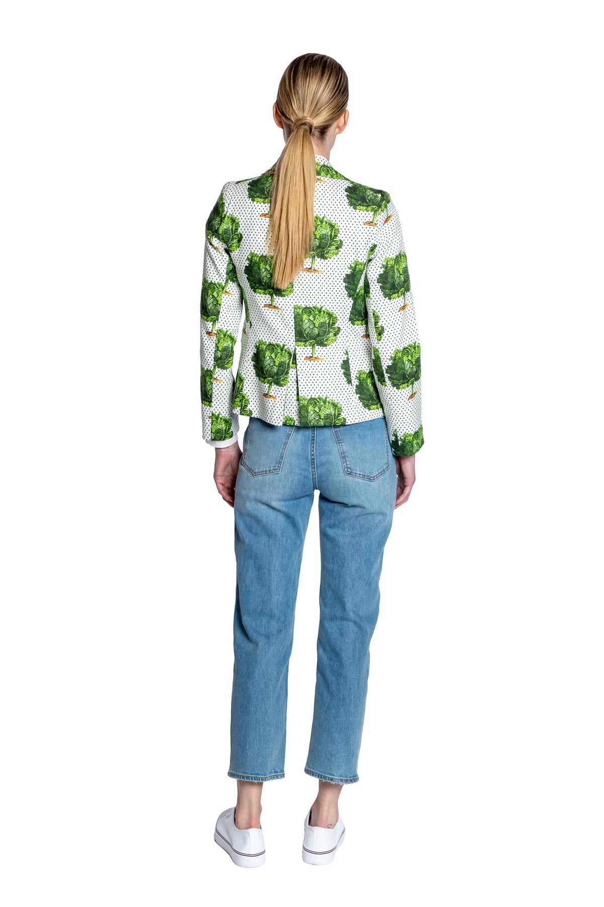 'LETTUCE DANCE TO THE BEET' CLASSIC JACKET WITH PATCH - - Libertine
