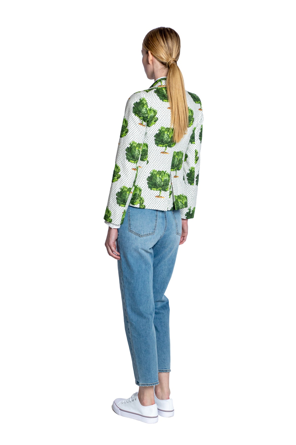'LETTUCE DANCE TO THE BEET' CLASSIC JACKET WITH PATCH - - Libertine