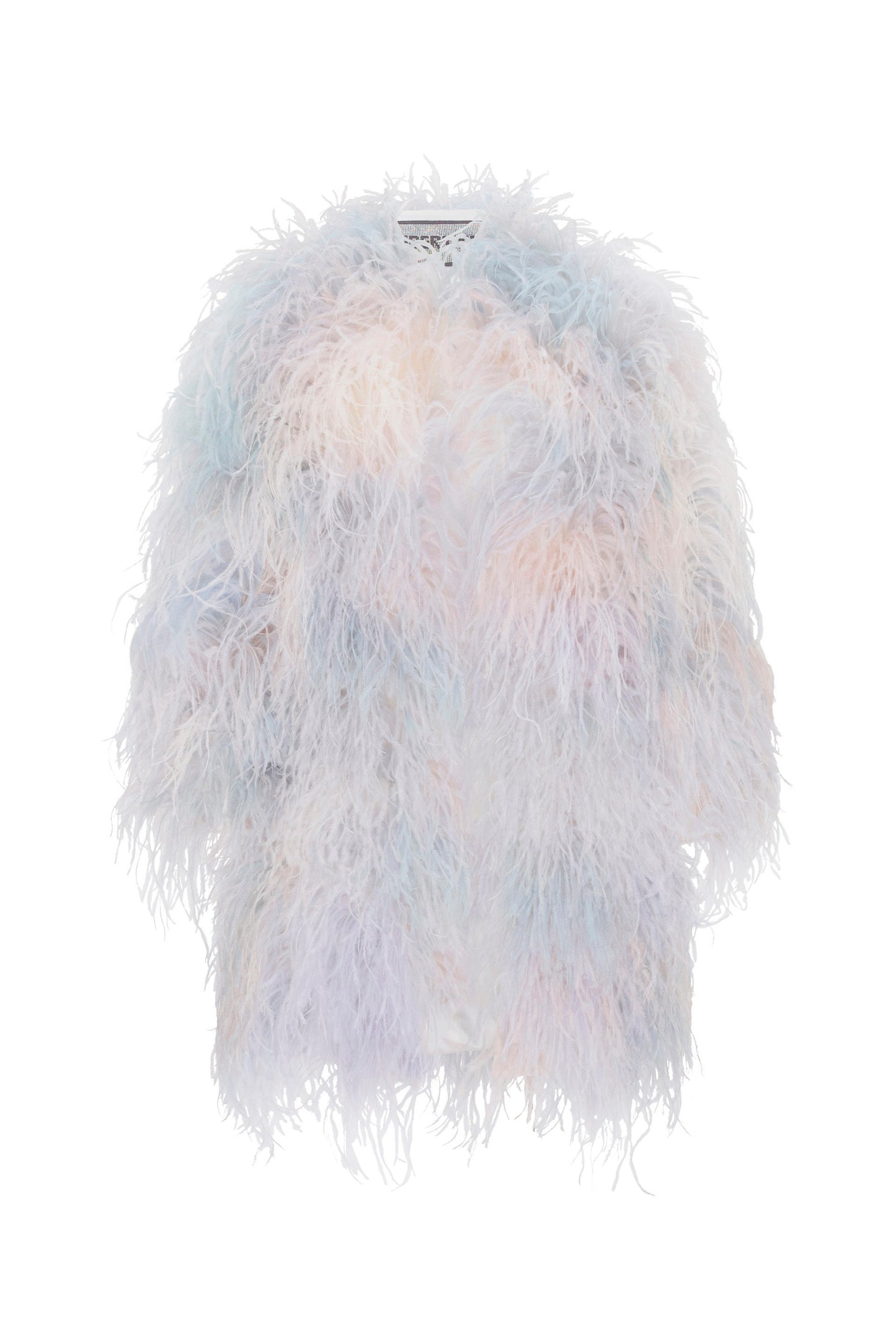 'CUMULUS' FEATHERED COAT
