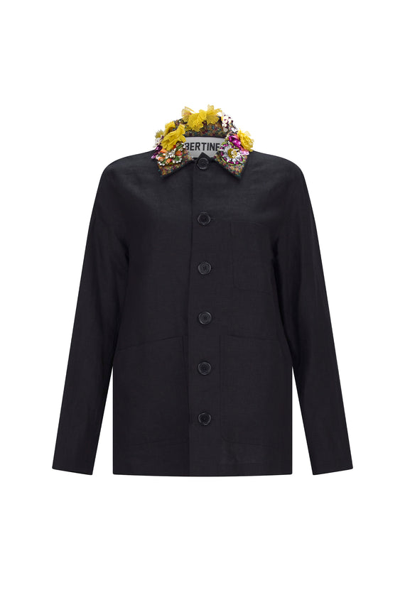 'FLOWERS IN MY POCKET' EMMA JACKET - Main image