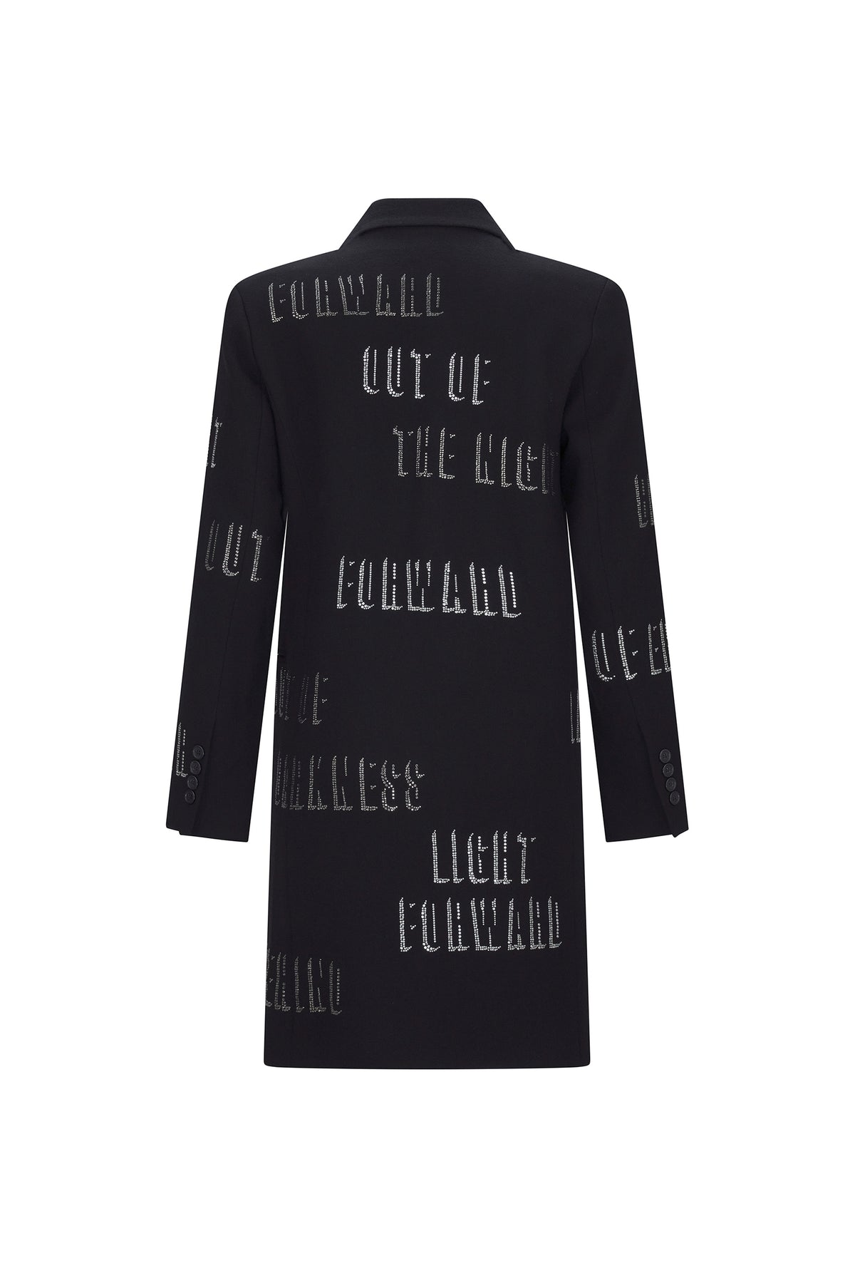 'INTO THE LIGHT' DOUBLE BREASTED COAT - - Libertine