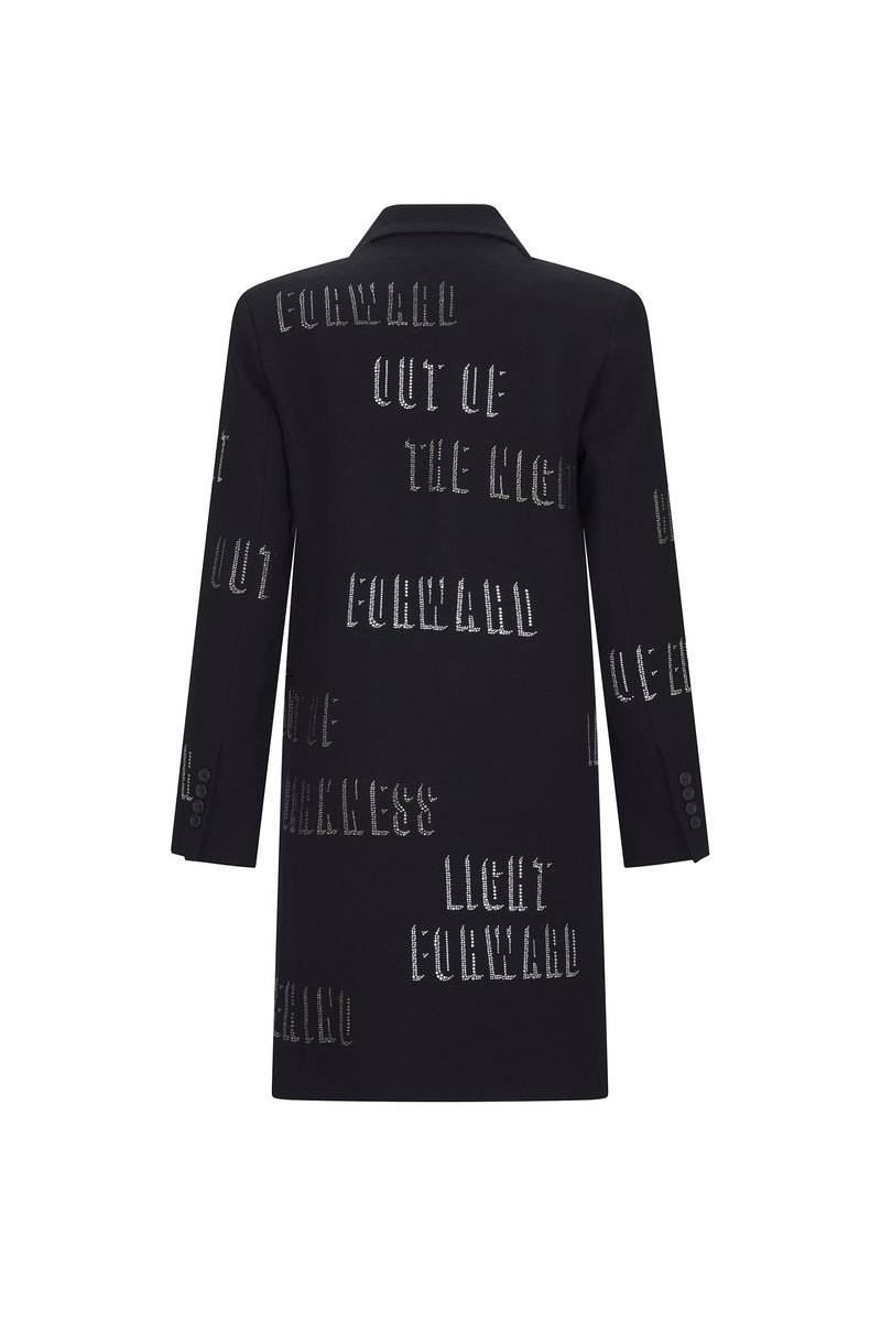 'INTO THE LIGHT' DOUBLE BREASTED COAT - - Libertine