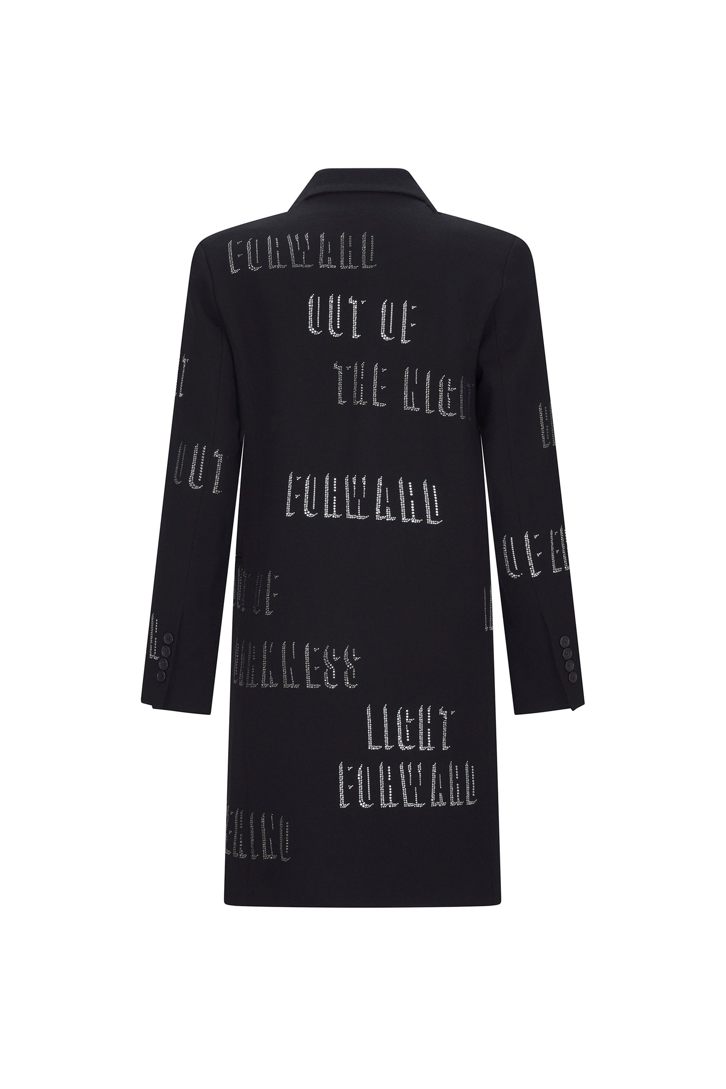 'INTO THE LIGHT' DOUBLE BREASTED COAT