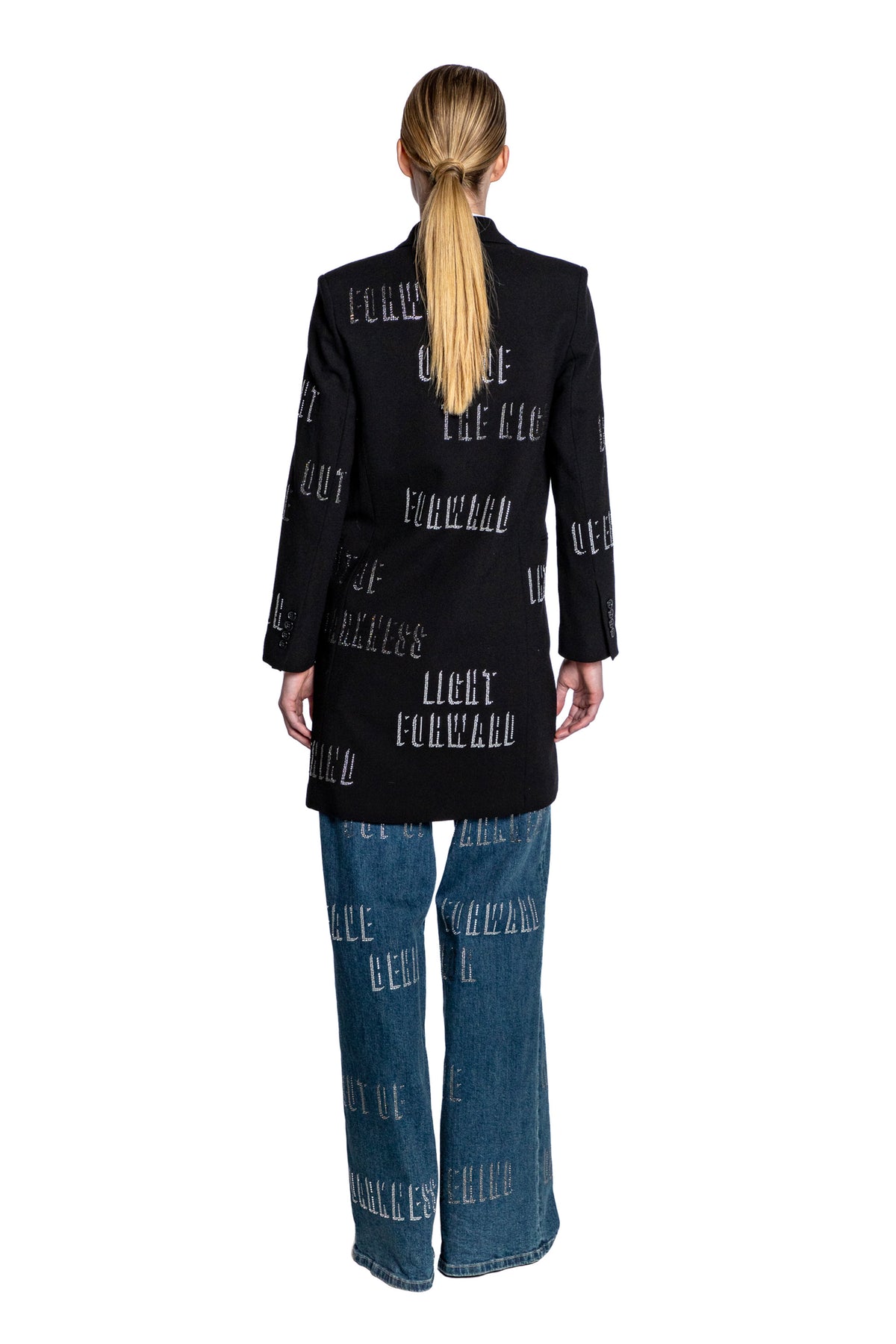 'INTO THE LIGHT' DOUBLE BREASTED COAT - - Libertine