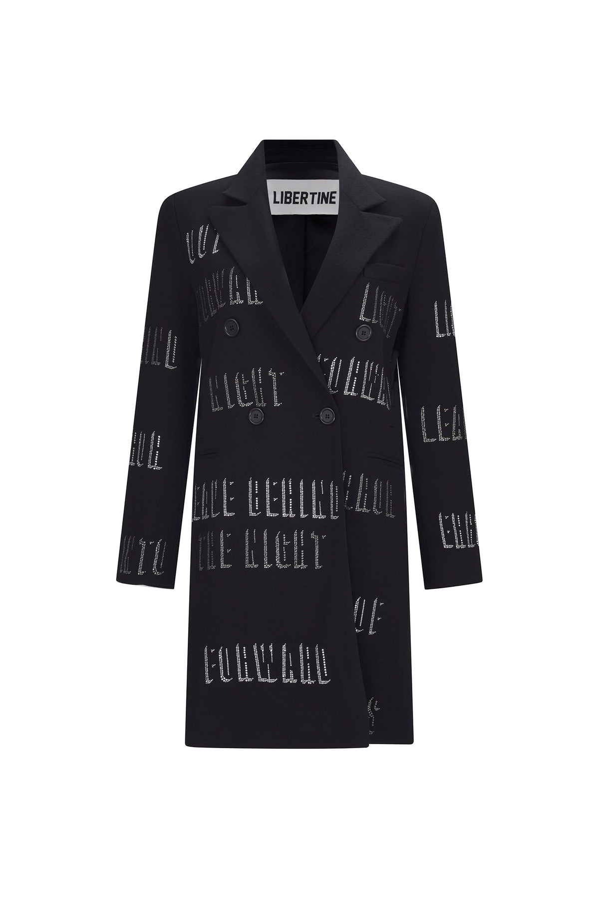 'INTO THE LIGHT' DOUBLE BREASTED COAT - - Libertine