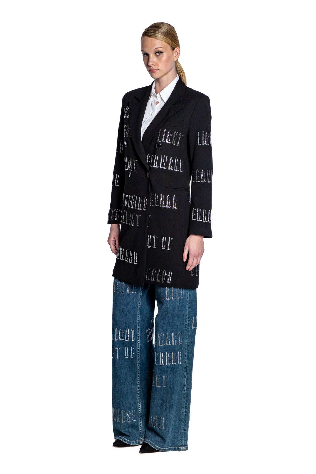 'INTO THE LIGHT' DOUBLE BREASTED COAT - - Libertine
