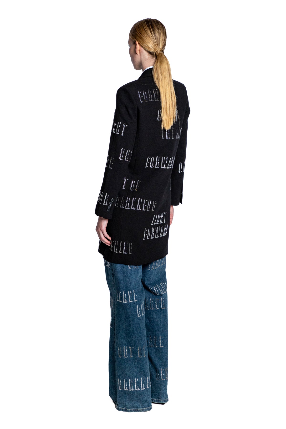 'INTO THE LIGHT' DOUBLE BREASTED COAT - - Libertine