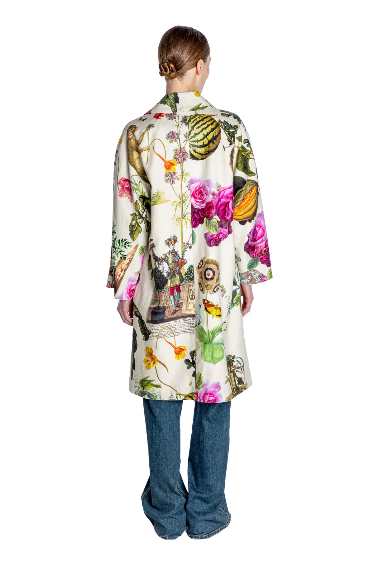 'HOLLYHOCK' L/S OVERSIZED COAT - - Libertine