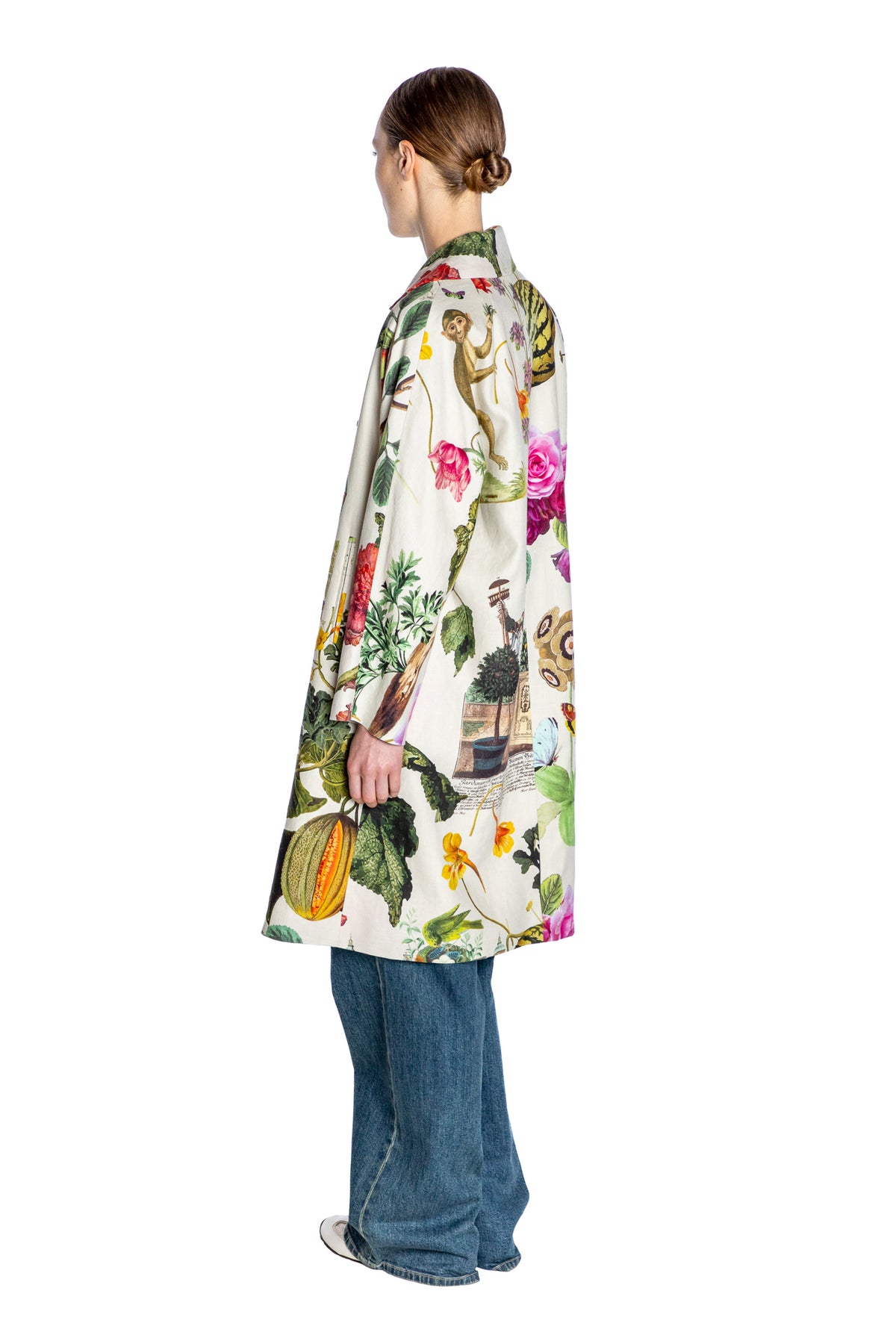 'HOLLYHOCK' L/S OVERSIZED COAT - - Libertine