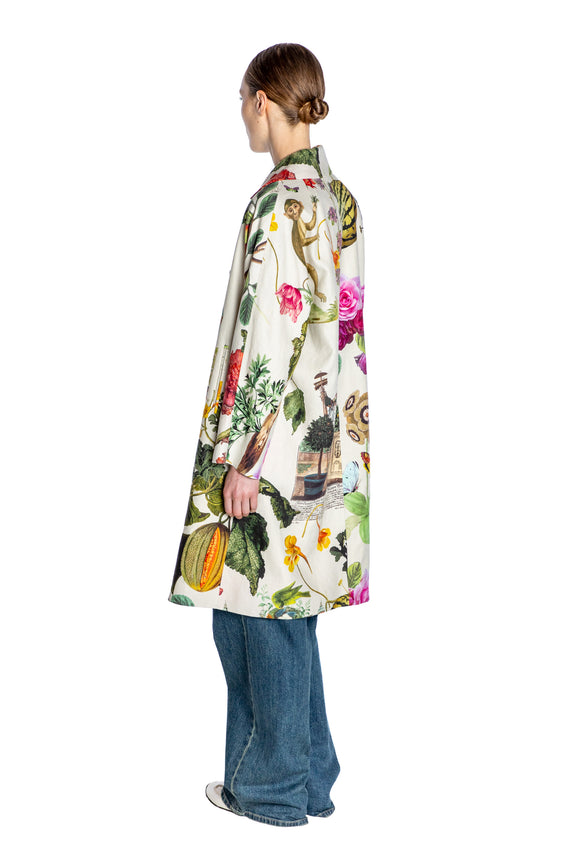 'HOLLYHOCK' L/S OVERSIZED COAT - - Libertine