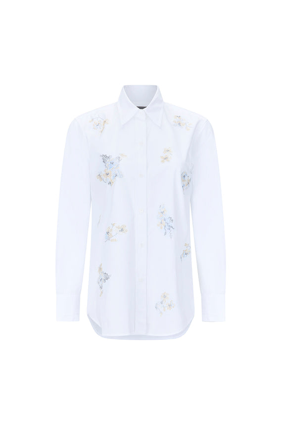 'PORCELAIN GARDEN' NEW CLASSIC SHIRT - Main image