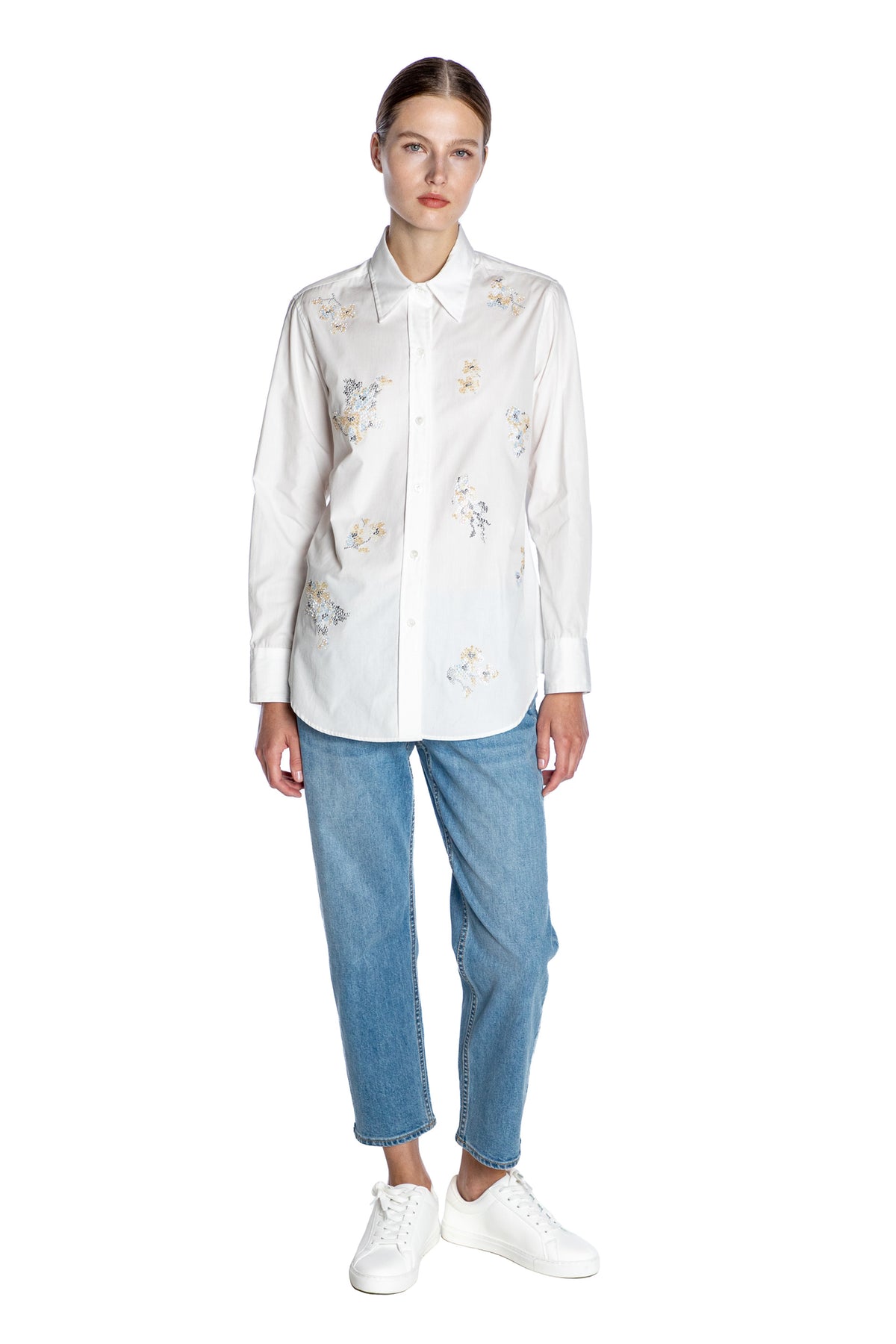 'PORCELAIN GARDEN' NEW CLASSIC SHIRT - - Libertine