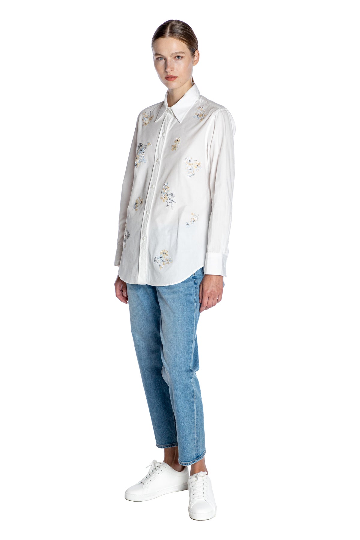 'PORCELAIN GARDEN' NEW CLASSIC SHIRT - - Libertine