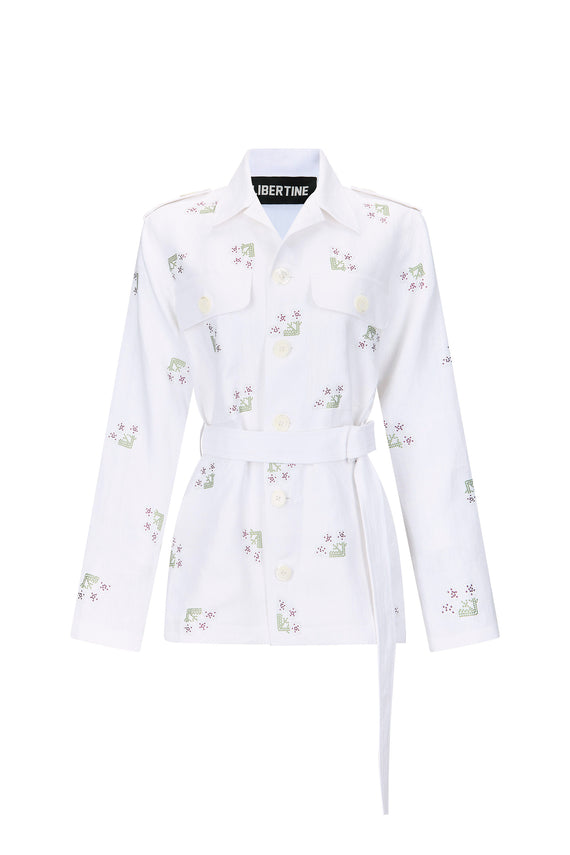 'FRENCH GARDEN' SAFARI JACKET - - Libertine - Main image