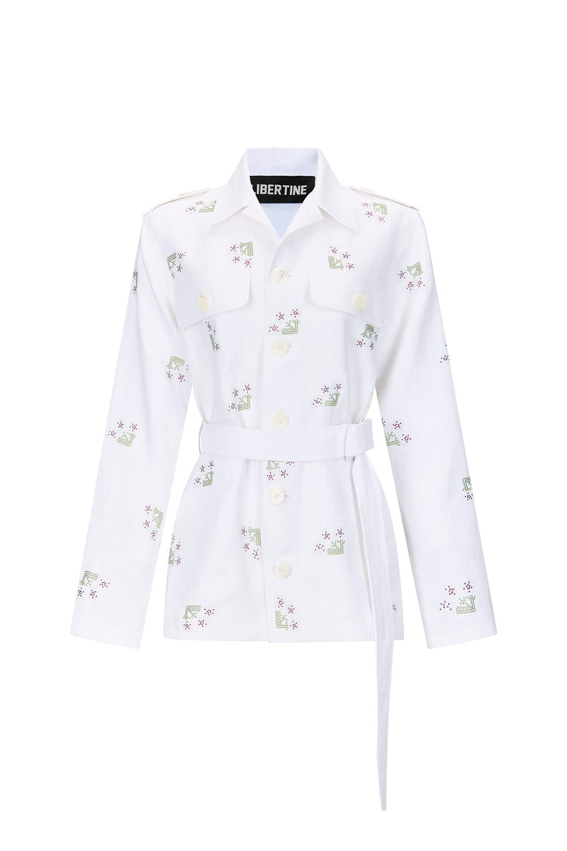'FRENCH GARDEN' SAFARI JACKET - - Libertine