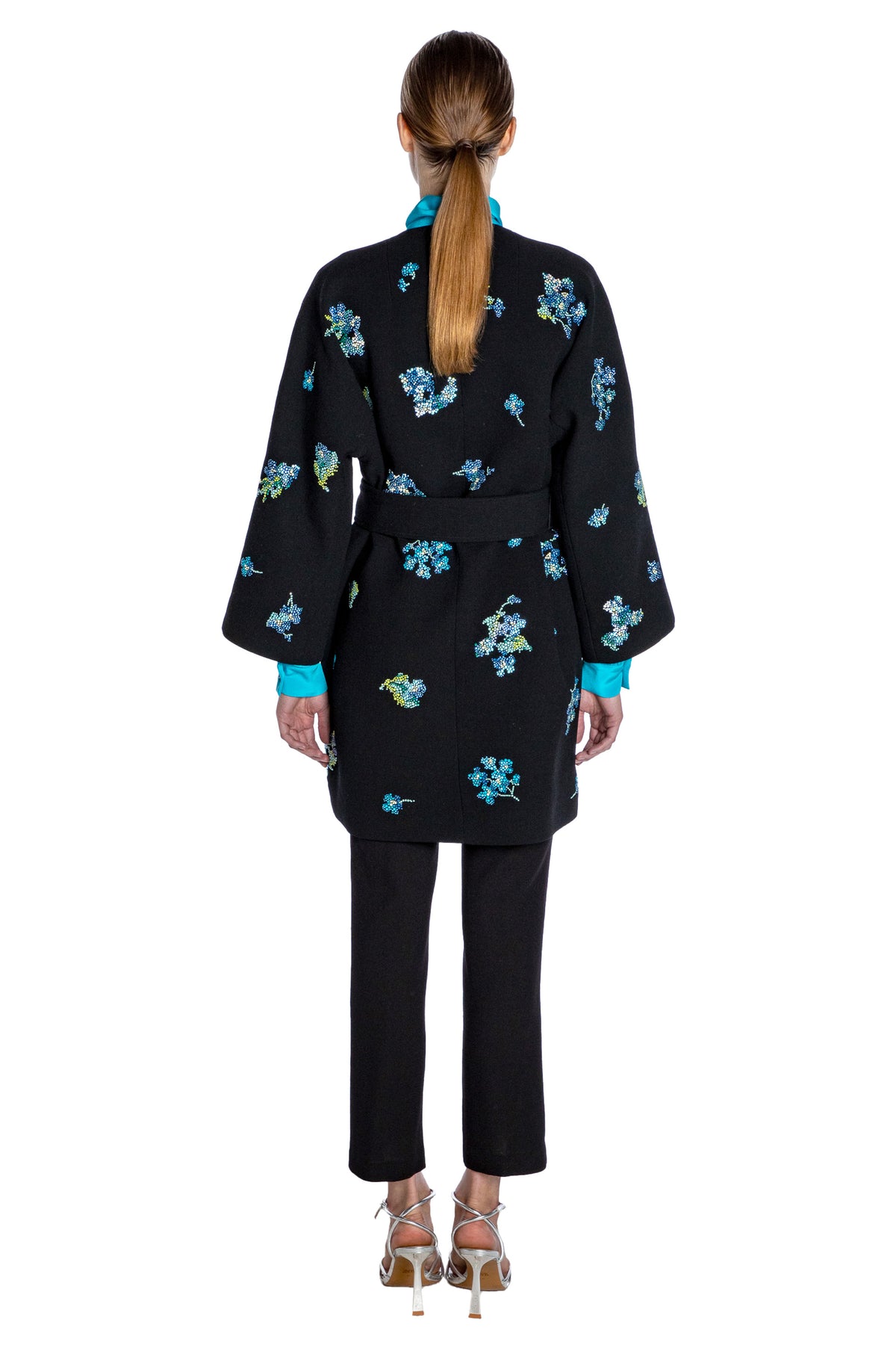 'BLUEBELL LANE' OPERA WRAP COAT - - Libertine