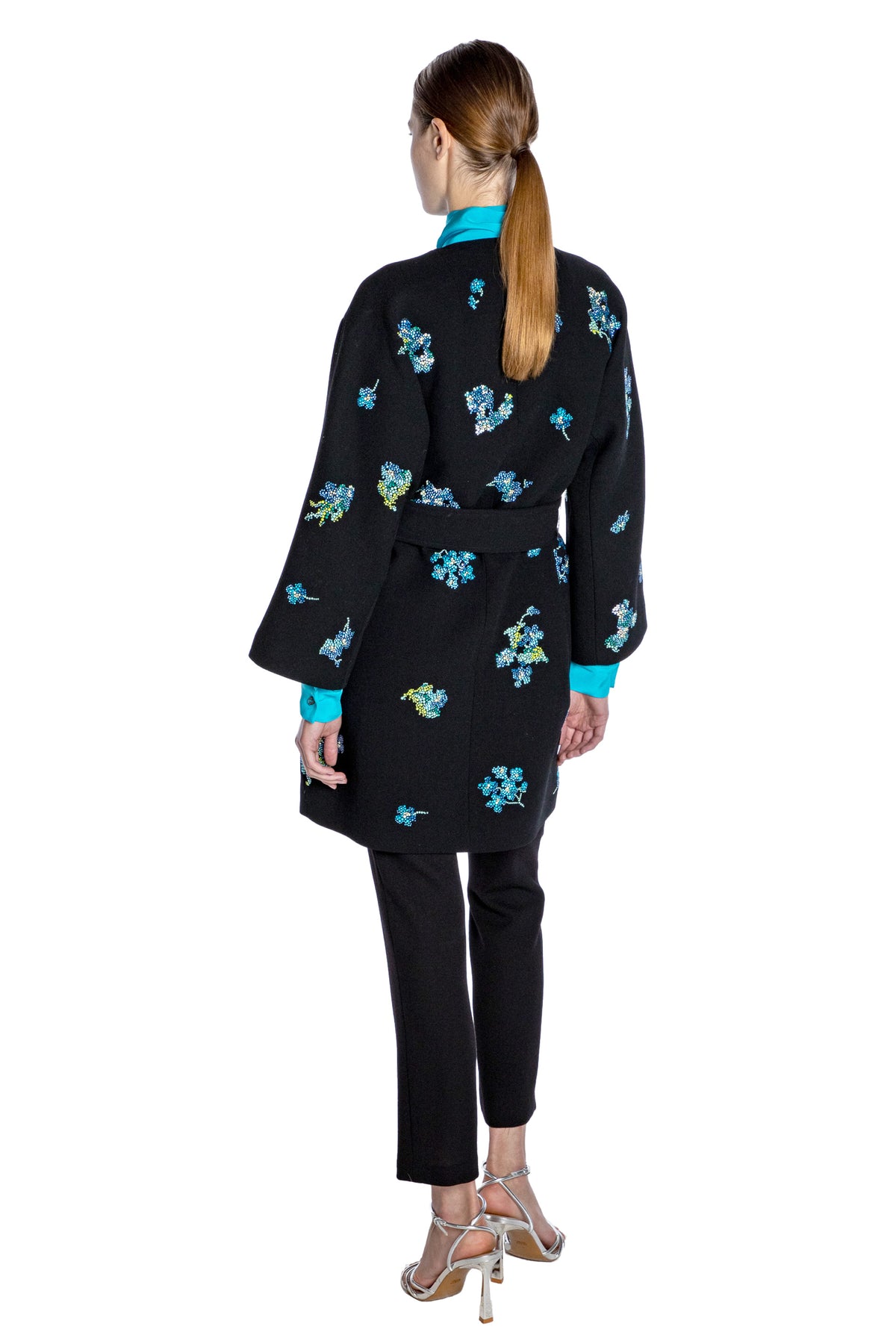 'BLUEBELL LANE' OPERA WRAP COAT - - Libertine