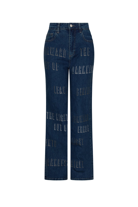 'INTO THE LIGHT' BAGGY JEAN - - Libertine