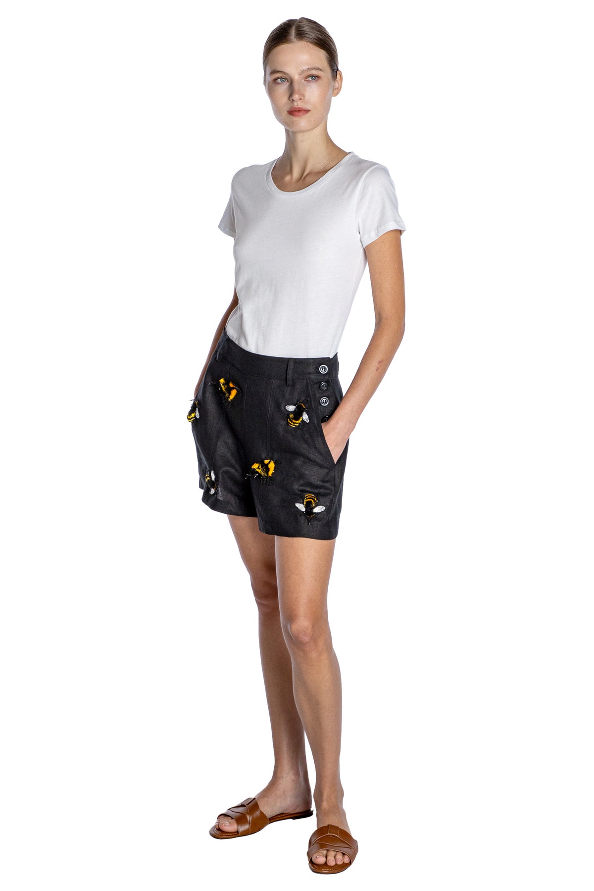 'BUZZ OFF' SAILOR SHORT - - Libertine