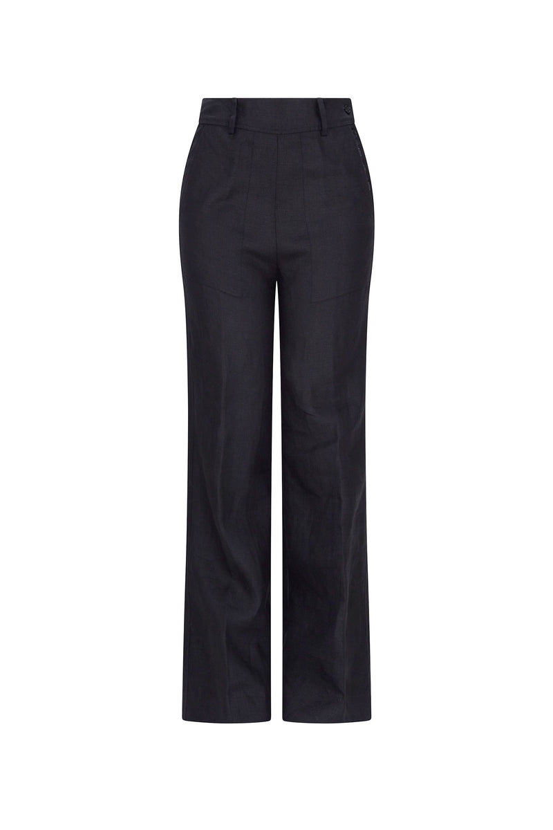 'HEAVY LINEN' SAILOR PANT - - Libertine