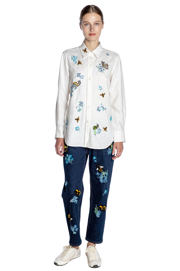 'BUSY GARDEN' NEW CLASSIC SHIRT - - Libertine