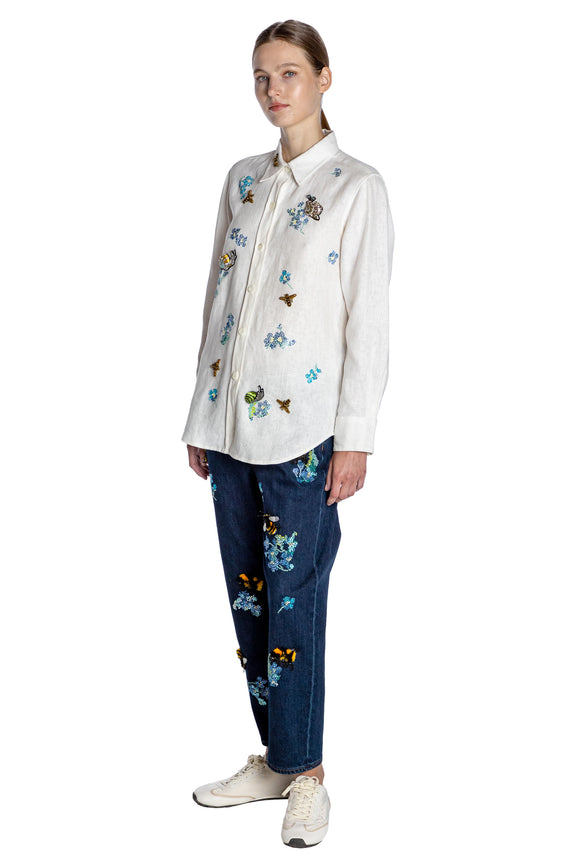 'BUSY GARDEN' NEW CLASSIC SHIRT - - Libertine