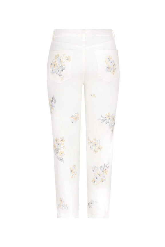'PORCELAIN GARDEN' BOYFRIEND JEAN - - Libertine