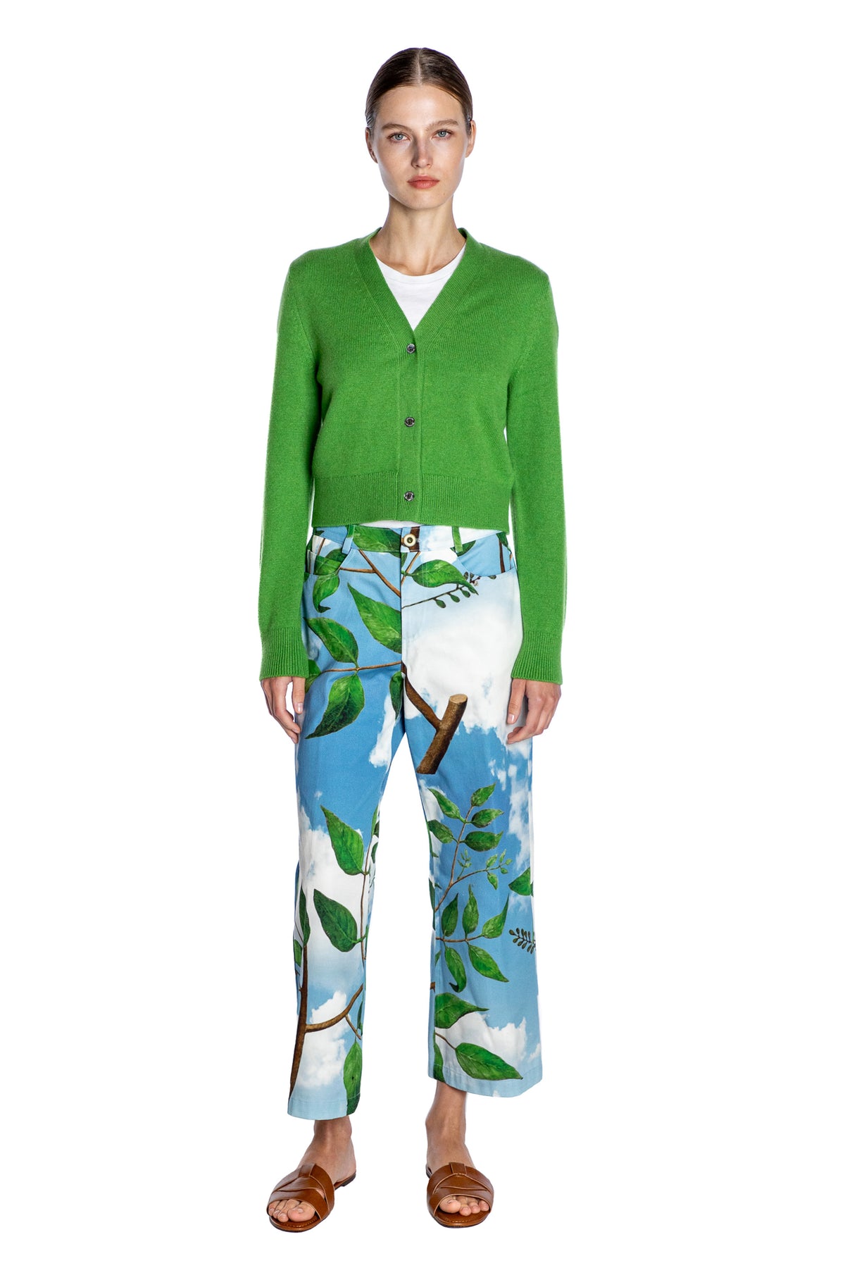 'MAGRITTE' CROPPED WIDE LEG PANT - - Libertine