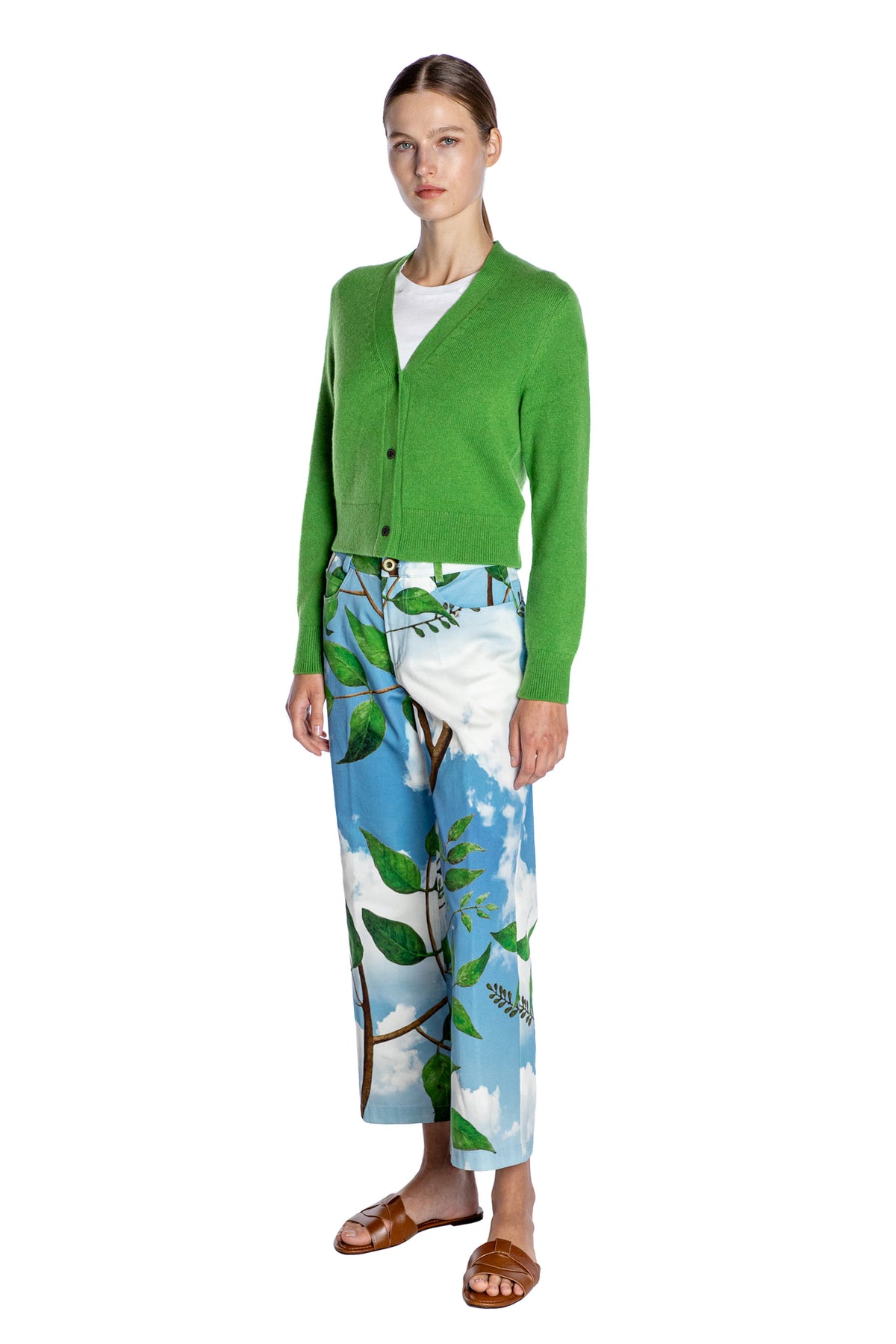 'MAGRITTE' CROPPED WIDE LEG PANT - - Libertine