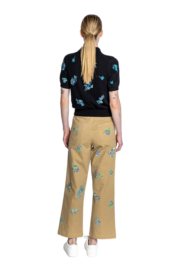 'BLUEBELL LANE' CROPPED WIDE LEG PANT - - Libertine