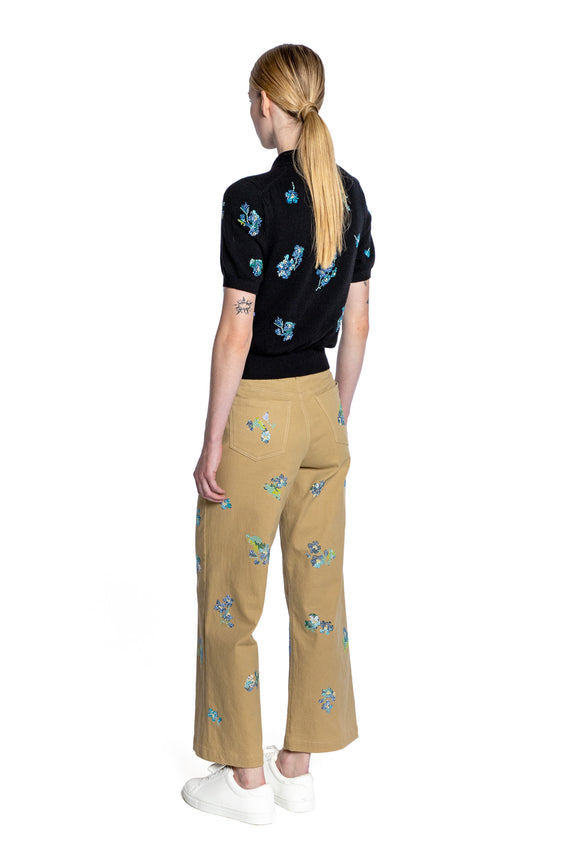 'BLUEBELL LANE' CROPPED WIDE LEG PANT - - Libertine