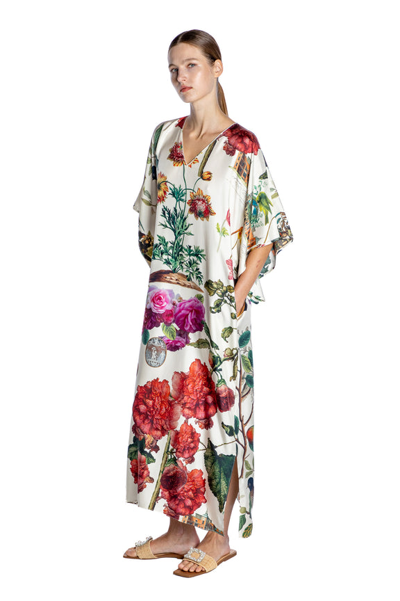 'HOLLYHOCK' KAFTAN DRESS - - Libertine