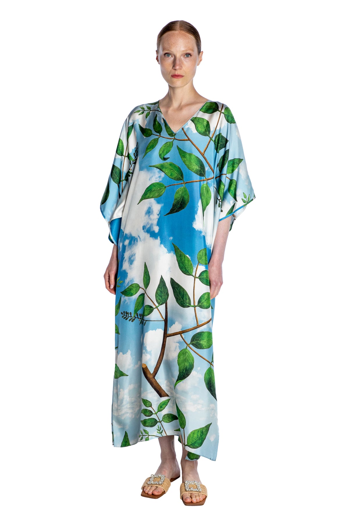 'MAGRITTE' KAFTAN DRESS - - Libertine