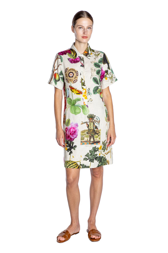 'HOLLYHOCK' POLO DRESS - - Libertine